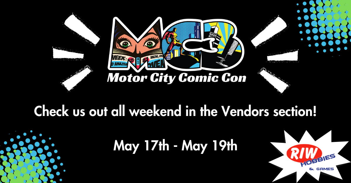 Motor City Comic Con 2024 website (1200 x 628 px)